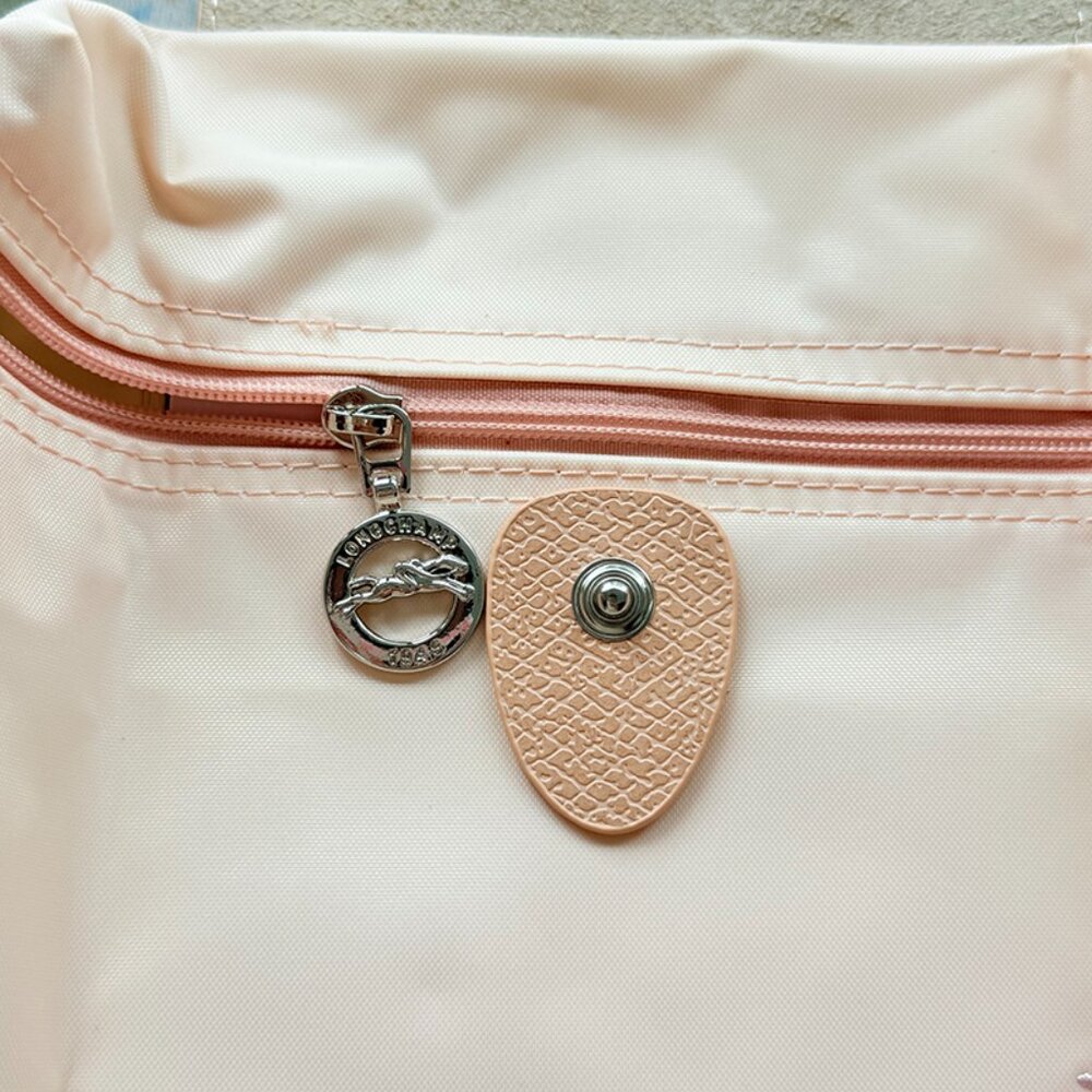Longchamp Pink Foldable Backpack - image 4